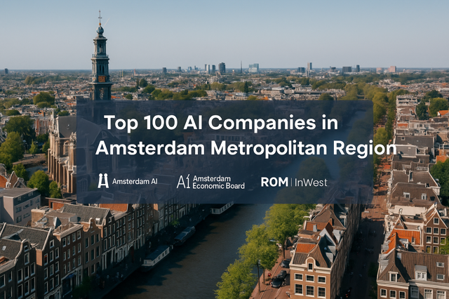Top 100 AI companies in the Amsterdam Metropolitan Region announced