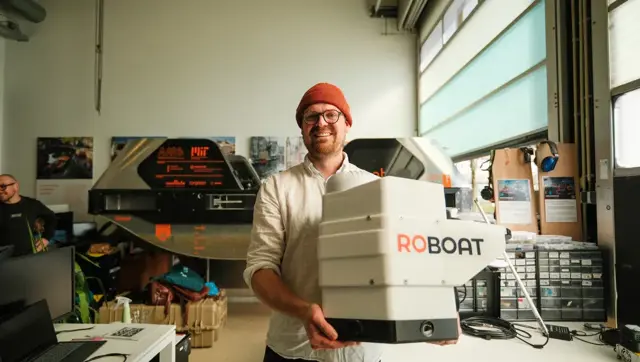 Roboat: testing autonomous boats in the canals of Amsterdam